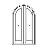 Single lite french doors
Panel- None
Glazing- IG